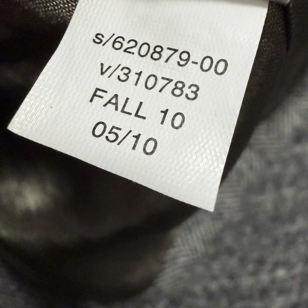Gap Vest Women Large Brown Herringbone Double Breasted Wool Blend Y2K Waist Coat